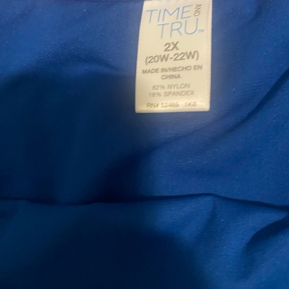 Time and Tru Bikini Swim Bottom NWT Size 2X flaw see photo - Picture 3 of 5
